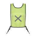 Simple Mesh Fabric Safety Vest with Reflective Tape